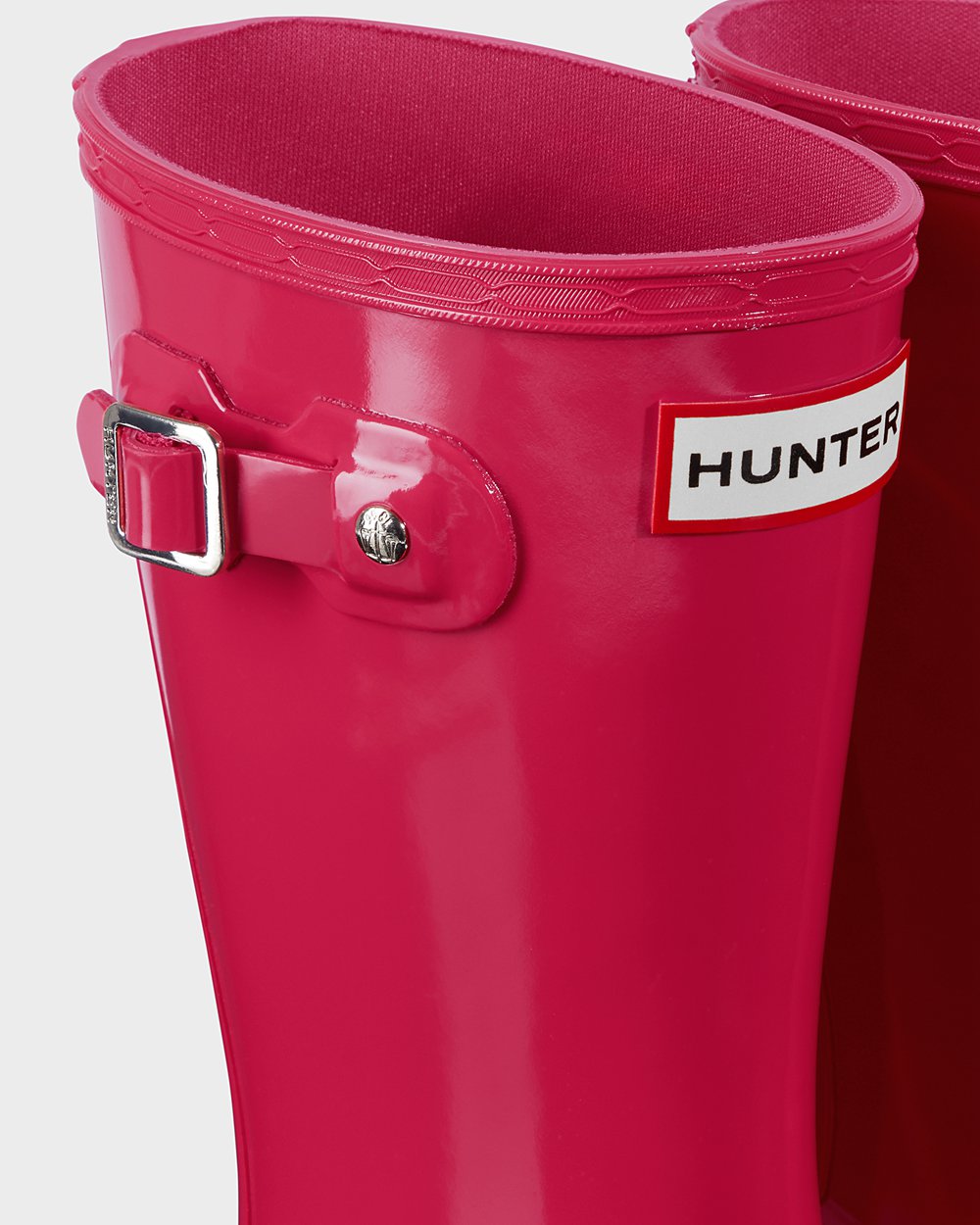 Bottes de Pluie Hunter Original Grands Gloss Enfant Rose LPKHTYG-71